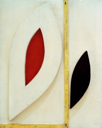 Untitled (White Construction) by Kurt Schwitters