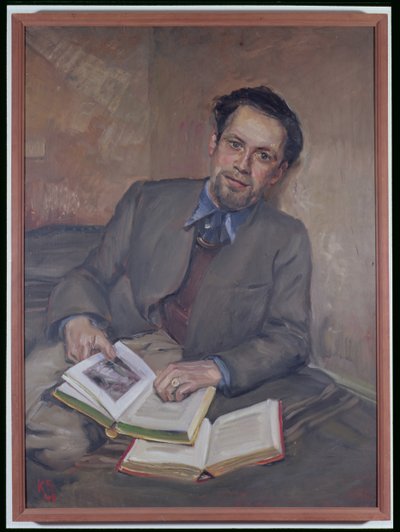 Portrait of Fred Uhlman by Kurt Schwitters