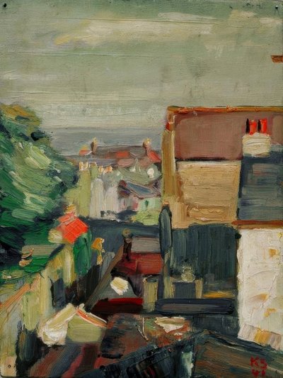 Scenery from Douglas by Kurt Schwitters