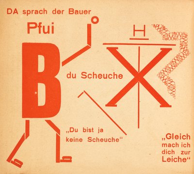 The Scarecrow. Fairytale by Kurt Schwitters