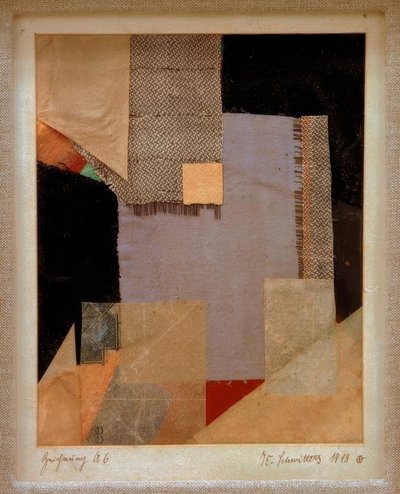 Drawing A 6 by Kurt Schwitters