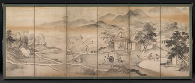 Emperor Yao Visiting Yu Chonghua by Kusumi Morikage