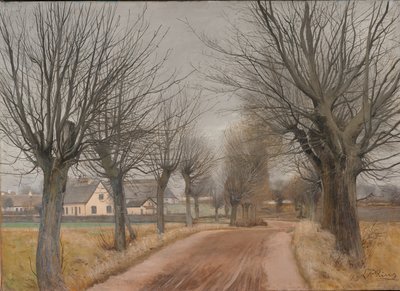 A Road near Vinderød, Zealand by Laurits Andersen Ring