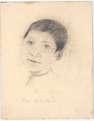 Portrait of an Italian Boy by Laurits Andersen Ring