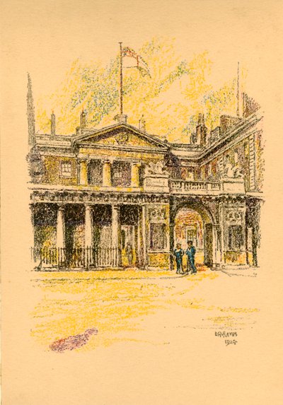 The Admiralty, Whitehall, London by L. A. Hayes
