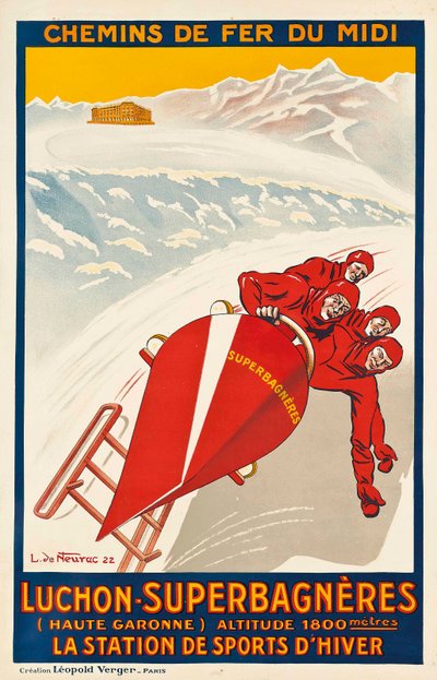 Luchon Superbagnères by L. de Neurac