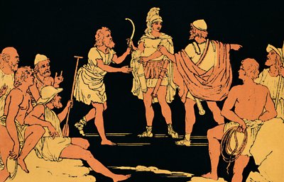 The Repentance of Neoptolemus, 1880 by Lachmann