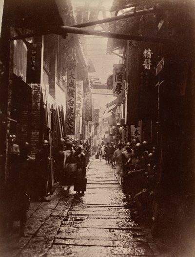 Commercial Street, Canton by Lai Fong (Afong Studio)
