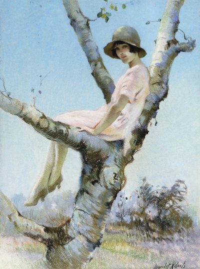The Pink Dress by Lancelot Roberts