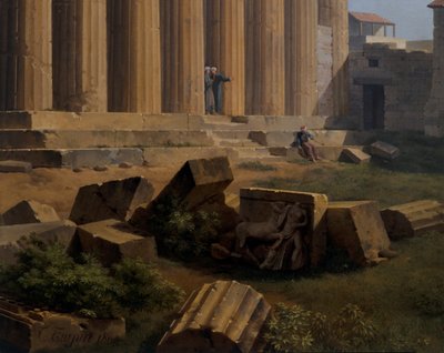 The Acropolis, Athens by Lancelot Théodore Turpin de Crissé de Crissé