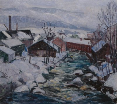 Winter at Mesna, Lillehammer by Lars Jorde
