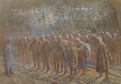 The Prisoners of War, 1914 by Laszlo Mednyanszky