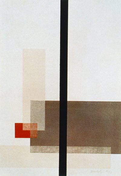Composition by Laszlo Moholy Nagy