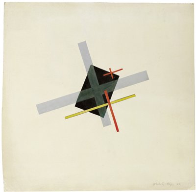 Collage With Black Centre, 1922 by Laszlo Moholy Nagy