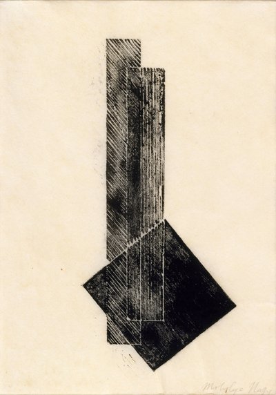 Composition by Laszlo Moholy Nagy