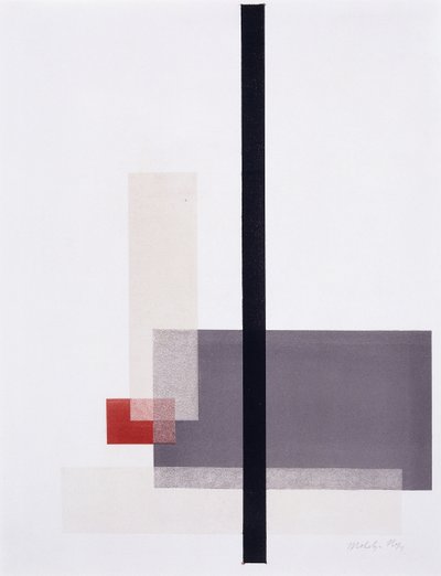 Construction, 1923 by Laszlo Moholy Nagy