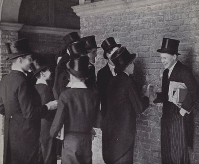 Eton boys, gossip by Laszlo Moholy Nagy