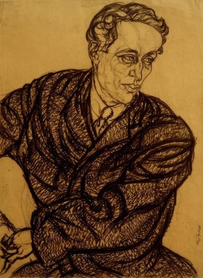 Ferenc (Friedrich Vorwerk) by Laszlo Moholy Nagy