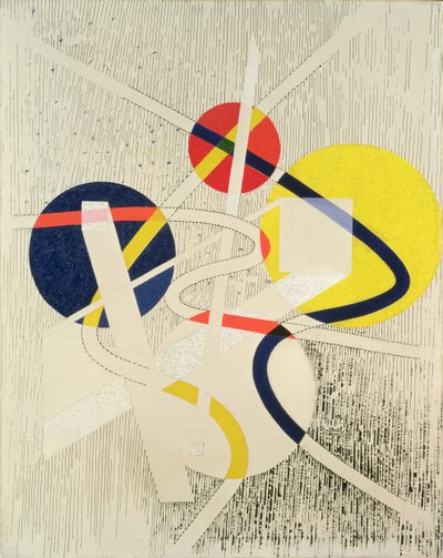 Nuclear Space, 1946 by Laszlo Moholy Nagy