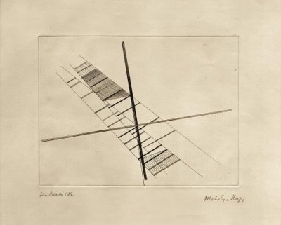 Intersecting Diagonals by Laszlo Moholy Nagy