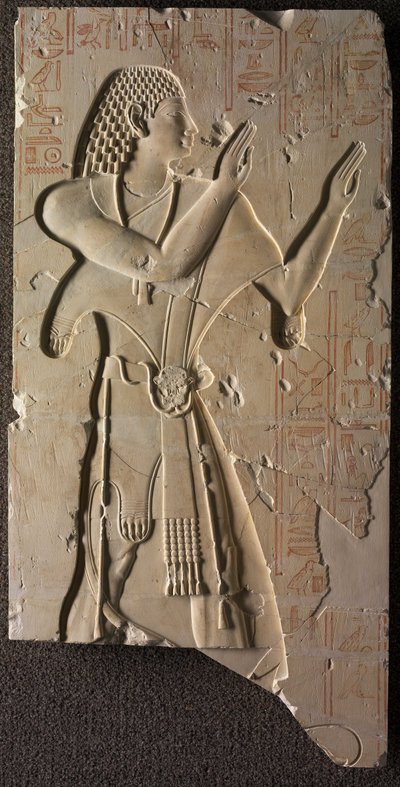 Mentuemhat in Ecclesiastical Dress, c.667-647 BC by Late Period Egyptian