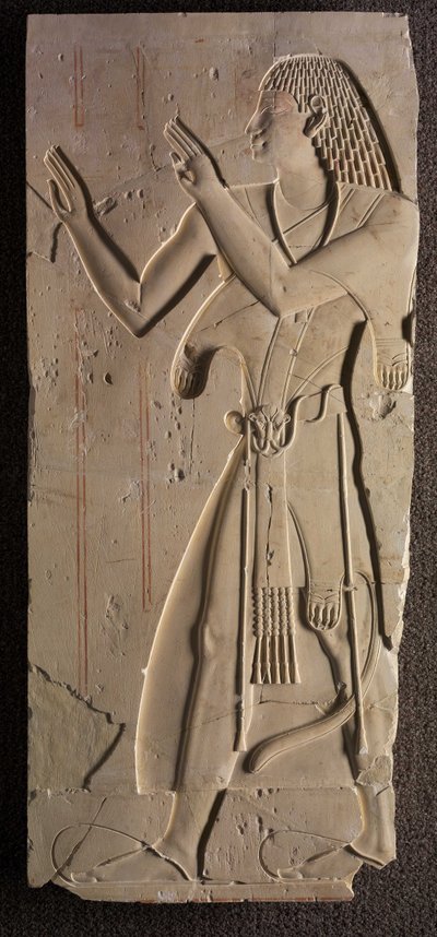 Mentuemhat in Ecclesiastical Dress by Late Period Egyptian