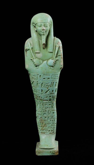 Shabti figure by Late Period Egyptian
