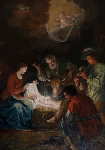 Nativity by Lattanzio Querena