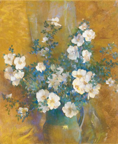 White Roses by Laura Coombs Hills