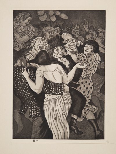 Some Holiday, published 1925 by Laura Knight