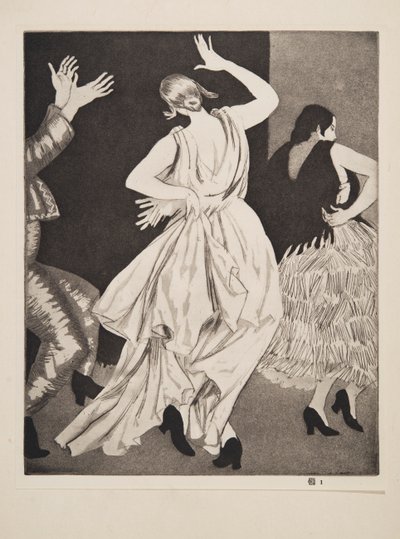 Spanish Dancer No. 1, 1923 by Laura Knight