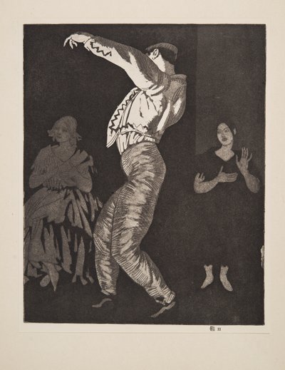 Spanish Dancer No. II by Laura Knight