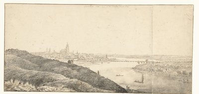 View of Arnhem by Laurens Vincentsz. van der Vinne