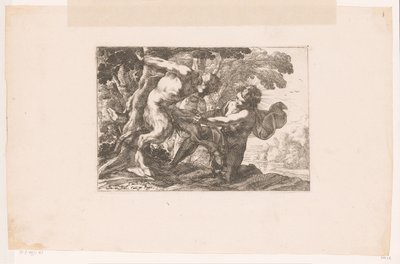 Marsyas flayed by Apollo by Laurent de La Hire