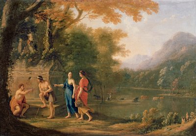 The Arcadian Shepherds by Laurent de la Hyre