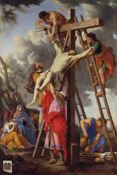 The Deposition, 1655 by Laurent de la Hyre