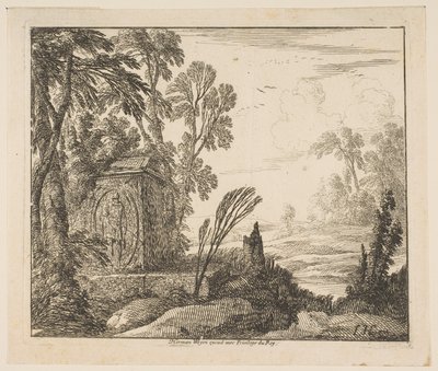 The Sarcophagus by Laurent de la Hyre