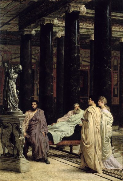 A Lover of Art by Lawrence Alma Tadema