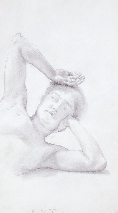 Female Head and Torso by Lawrence Alma Tadema