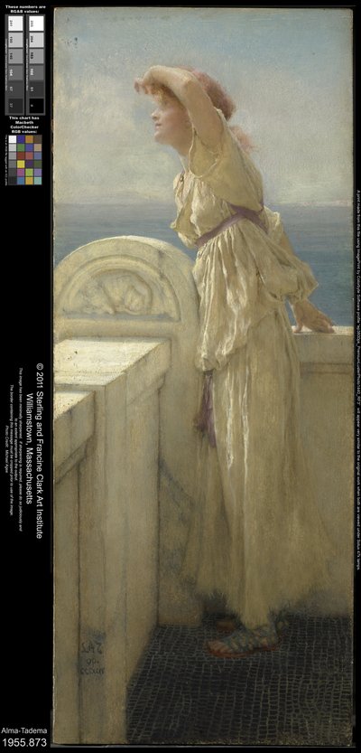 Hopeful, 1909 by Lawrence Alma Tadema
