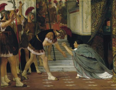 Proclaiming Claudius Emperor by Lawrence Alma Tadema