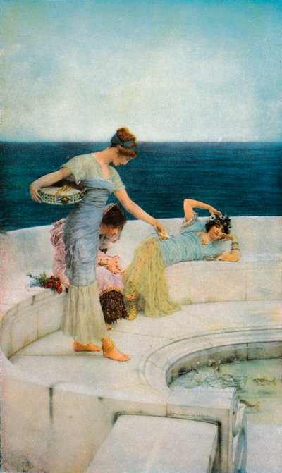 Silver Favourites by Lawrence Alma Tadema