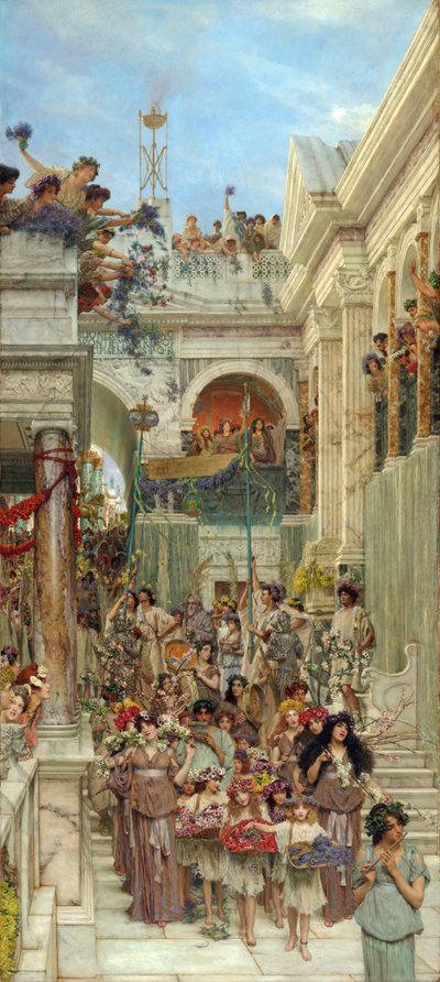 Spring by Lawrence Alma Tadema
