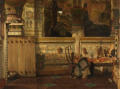 The Egyptian Widow by Lawrence Alma Tadema