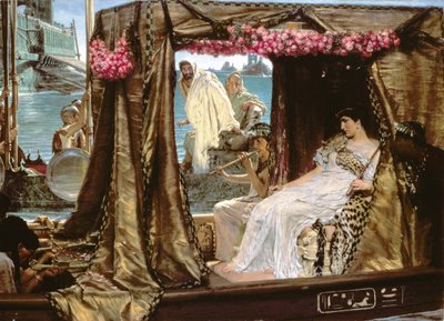 The Meeting of Anthony and Cleopatra by Lawrence Alma Tadema