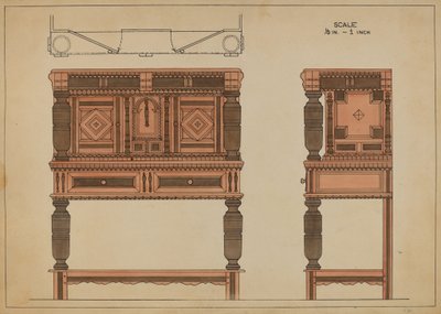 Court Chest by Lawrence Phillips