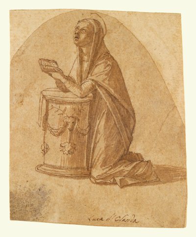 The Virgin Annunciate by Lazzaro Bastiani