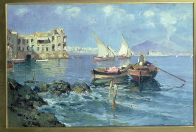 In the Bay of Naples by Lazzaro Pasini