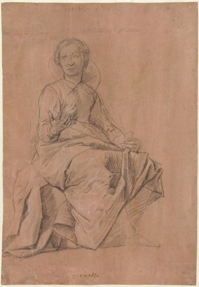 Personification of Speed or Agility (Prontezza) by Lazzaro Tavarone