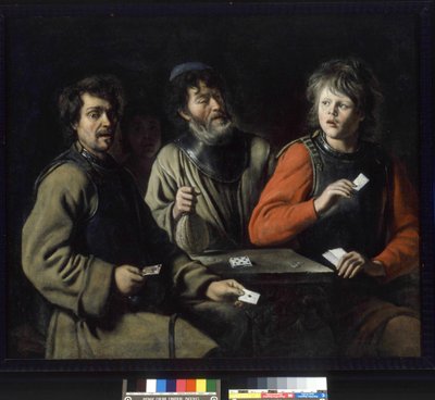 Card players by Le Nain Brothers